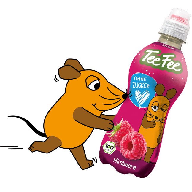 TeeFee_Himbeere-LTE-DieMaus-Maus_bringt_Flasche